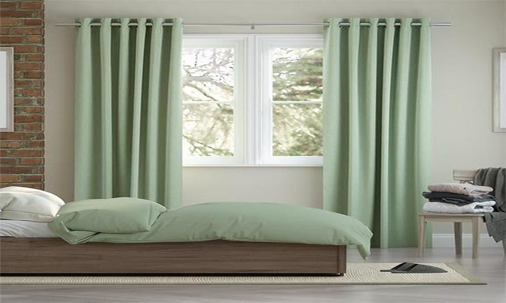 What are the different styles for silk curtains